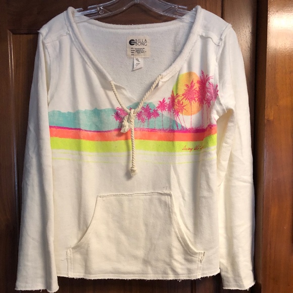 Vintage Billa Bong crop hoodie - Picture 1 of 3